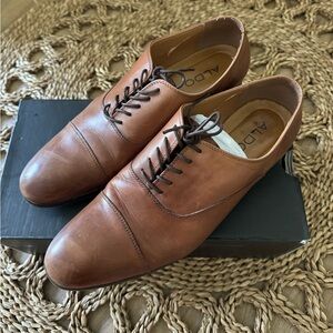 ALDO Men’s Oxford Dress Shoes - Camel (12)